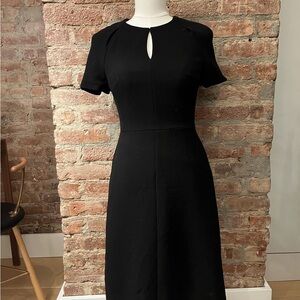 Kiton Classic Black Midi Dress